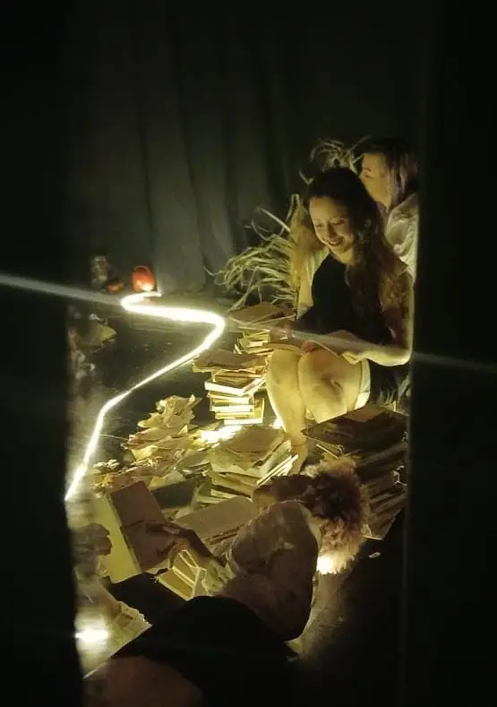 Imagen de obra performática
